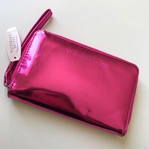 VS Hot Pink Zipper Wallet 🎀